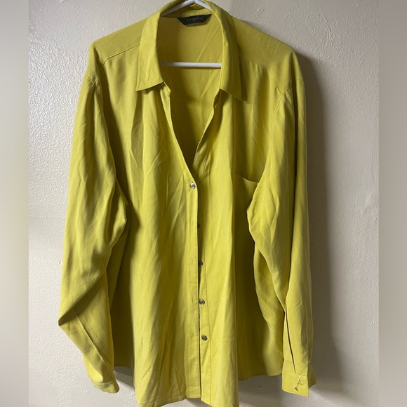 Investments Tops - Silk button down shirt